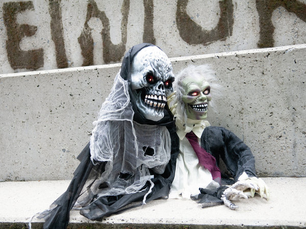 EUROPALMS Halloween Zombie Theo, 67cm