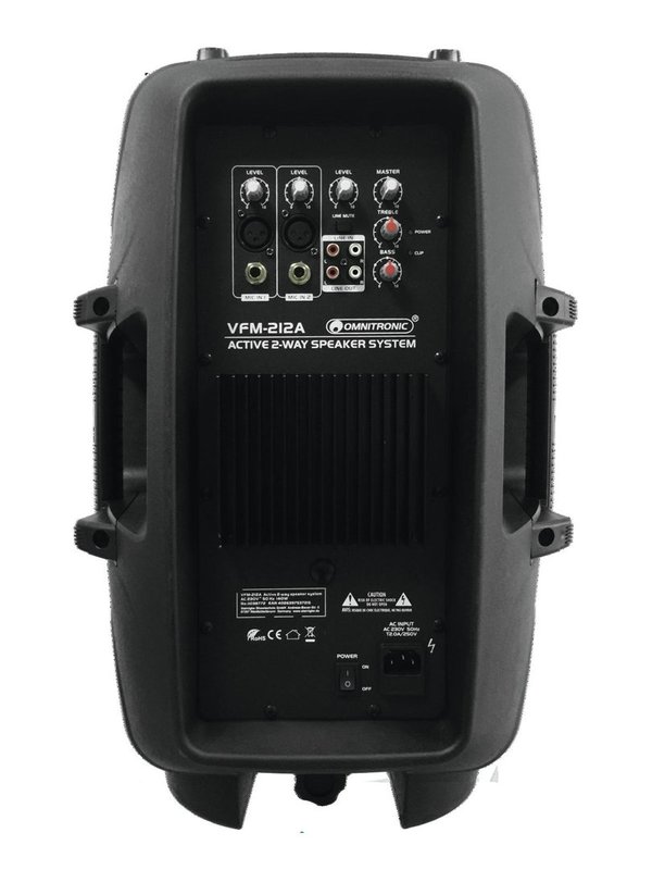 OMNITRONIC VFM-212A 2-Wege Lautsprecher, aktiv