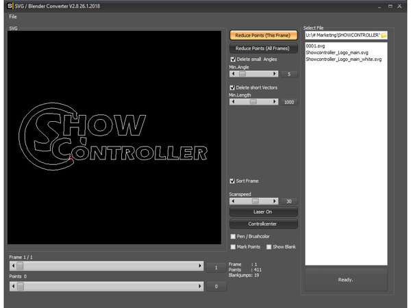 LASERWORLD Showcontroller - professionelle Lasershow- und Multimedia-Software