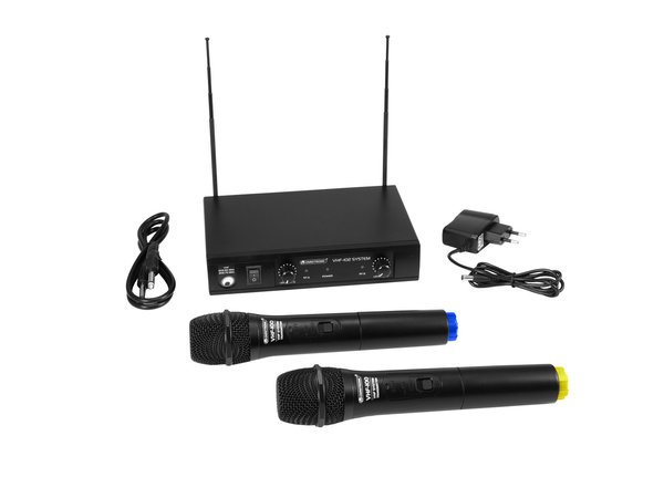 OMNITRONIC VHF-102 Funkmikrofon-System 214.35/201.60MHz