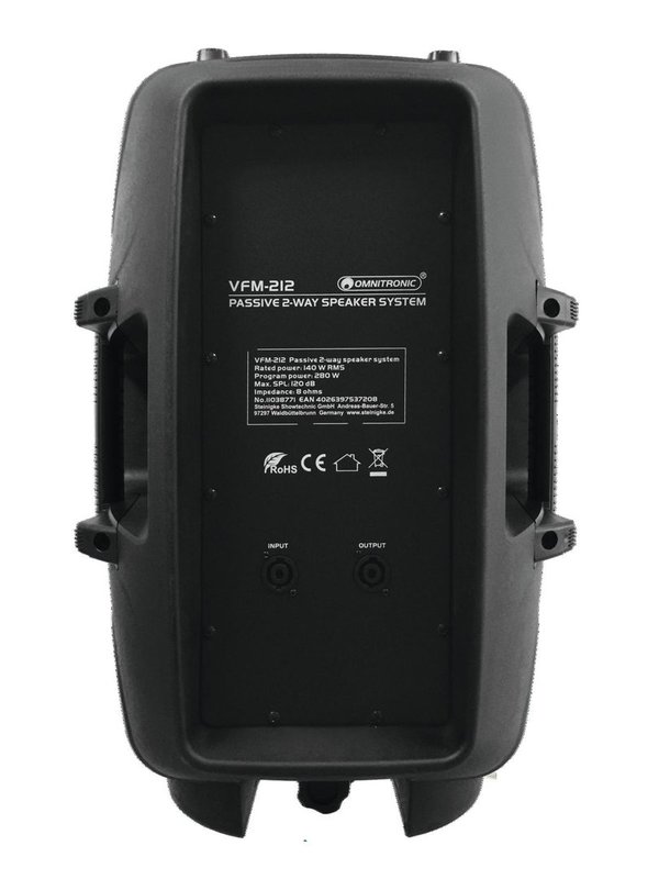 OMNITRONIC VFM-212 2-Wege Lautsprecher