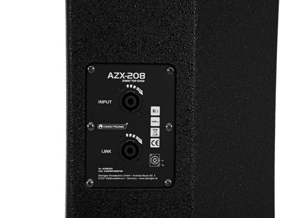 OMNITRONIC AZX-208 2-Wege Top 100W