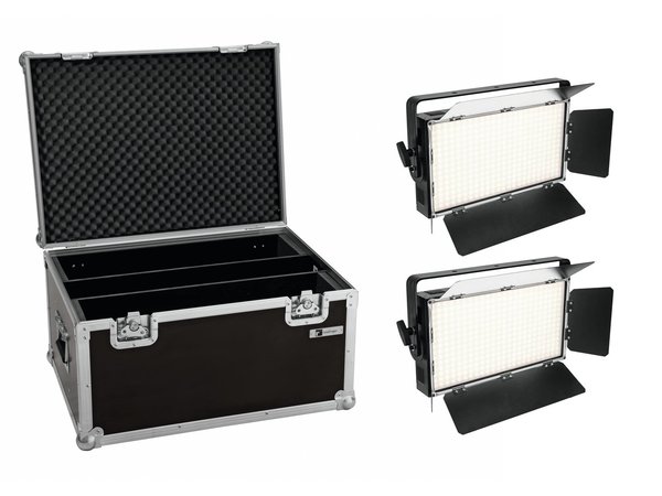 EUROLITE Set 2x LED PLL-360 6000K Panel + Case