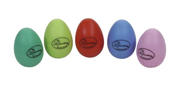 DIMAVERY Egg Shaker farbig 2x