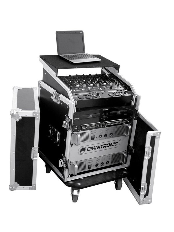ROADINGER Spezial-Kombi-Case LS5 Laptop-Rack, 17HE
