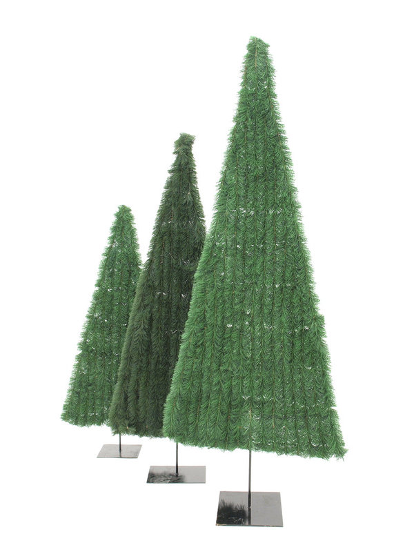 EUROPALMS Tannenbaum, flach, grün, 180cm
