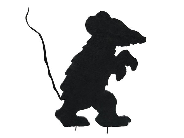 EUROPALMS Silhouette Maus, 56cm