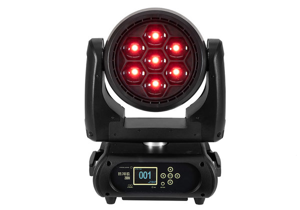 FUTURELIGHT EYE-740 QCL Zoom LED Moving-Head Wash Linsen